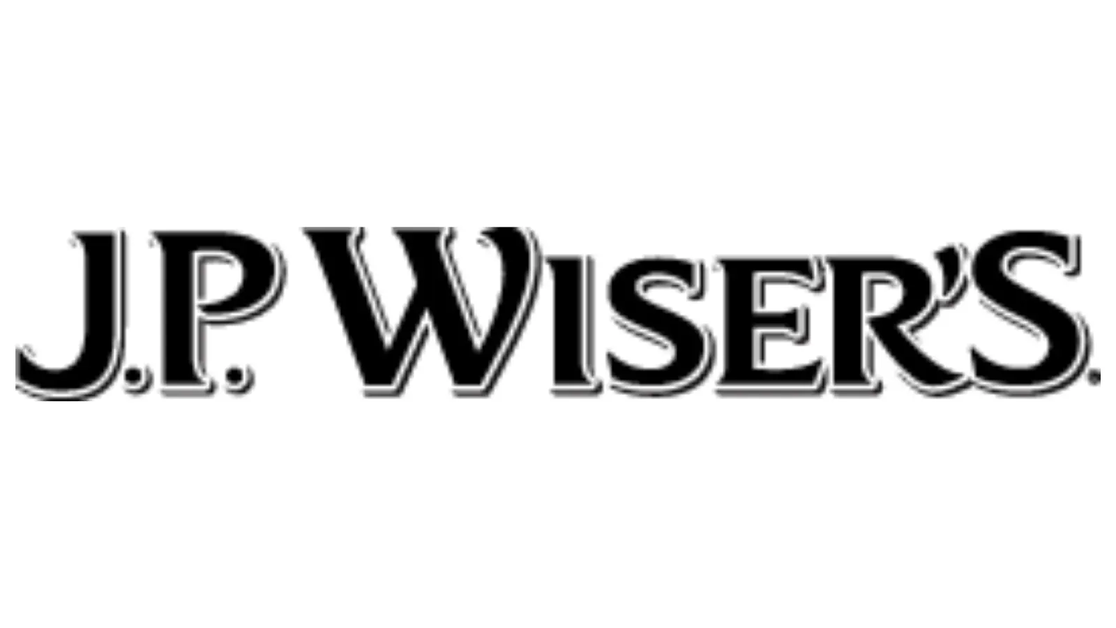 J.P. Wiser's - Black Logo