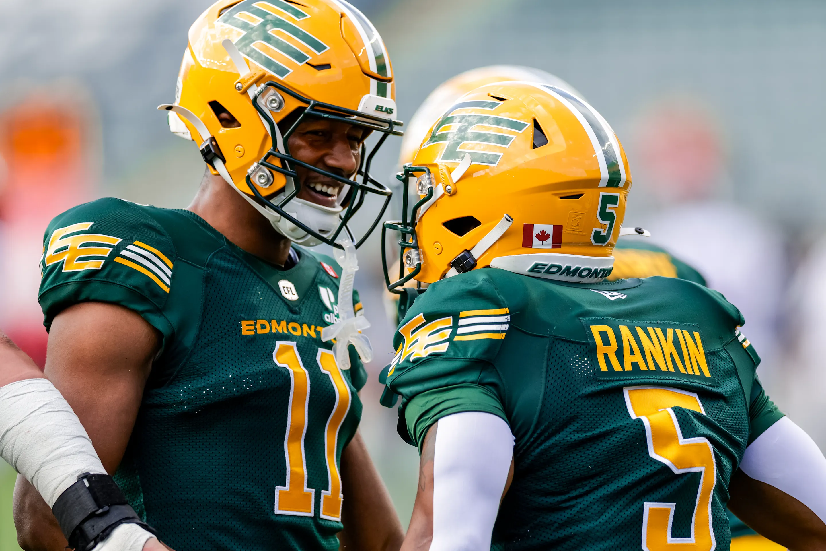 Player - Kaion Julien-Grant - #11 - Justin Rankin - #5 - Celebrating - Home Game - 2026