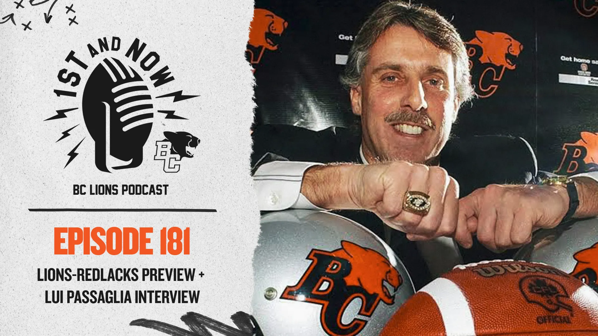 1st and Now | Legendary Lui Passaglia Joins The Show