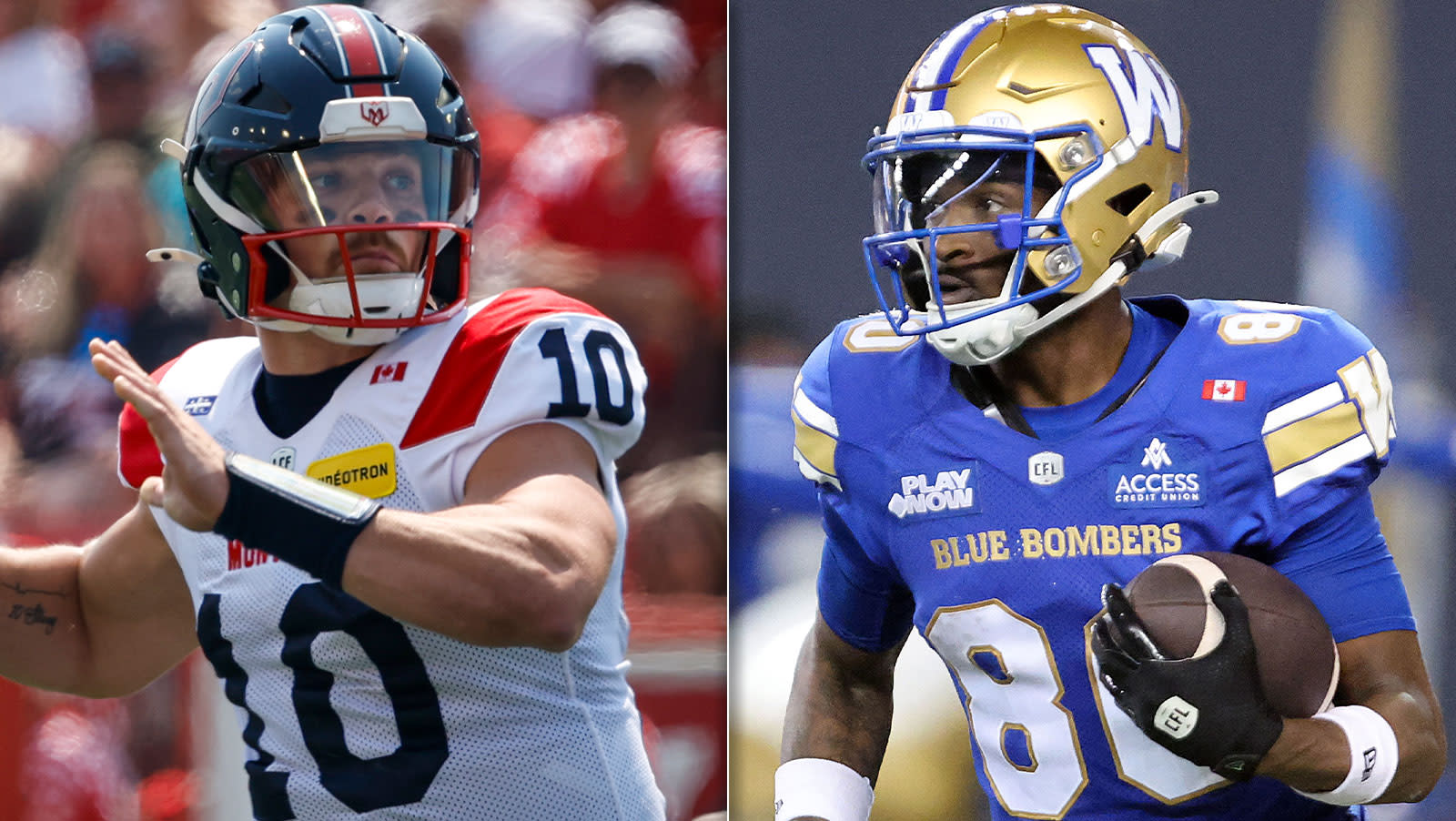 RDS : Les Alouettes disputent la victoire aux Blue Bombers à Winnipeg
