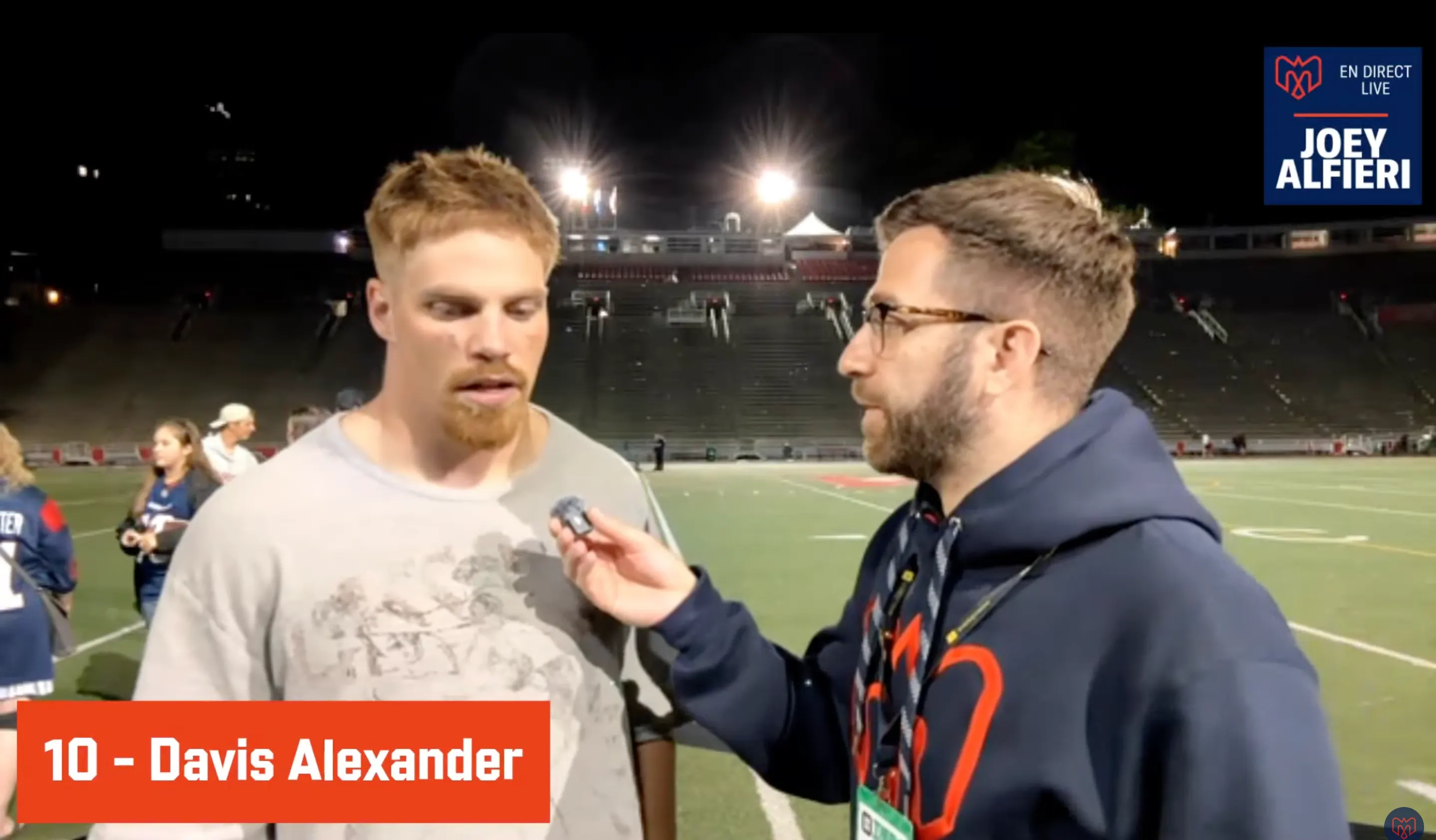  En direct | Live avec Joey Alfieri - Alouettes vs Lions - Semaine 14