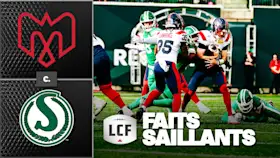 Semaine 20 : Saskatchewan 16, Montréal 12