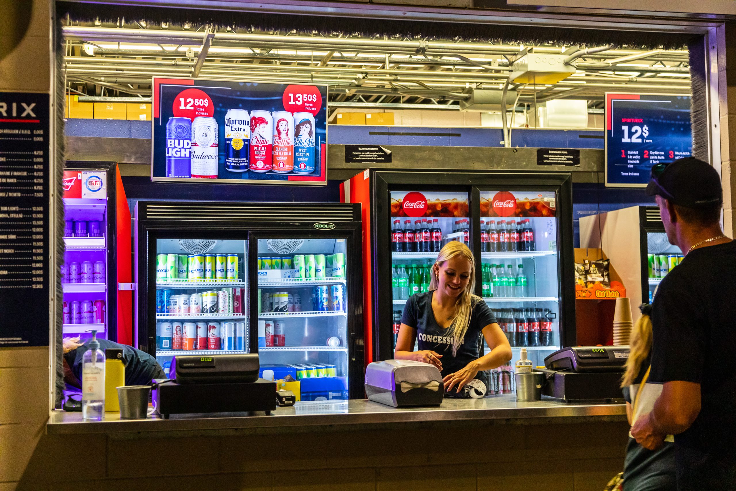 Jour de match - Biergarten Bud Light