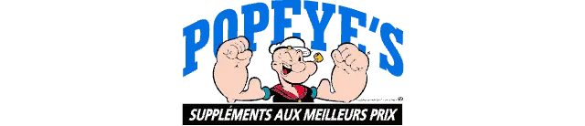 Popeye's Suppléments au meilleur prix