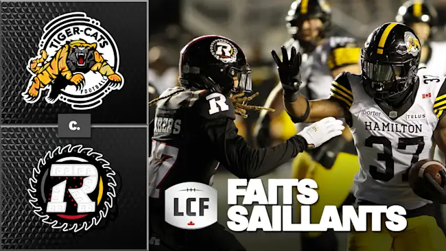 Semaine 18 : Hamilton 34, Ottawa 16