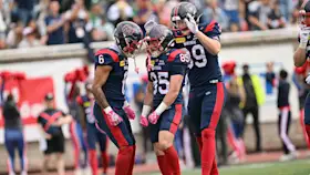 Les Alouettes battent facilement les Roughriders lors de l'Action de grâce