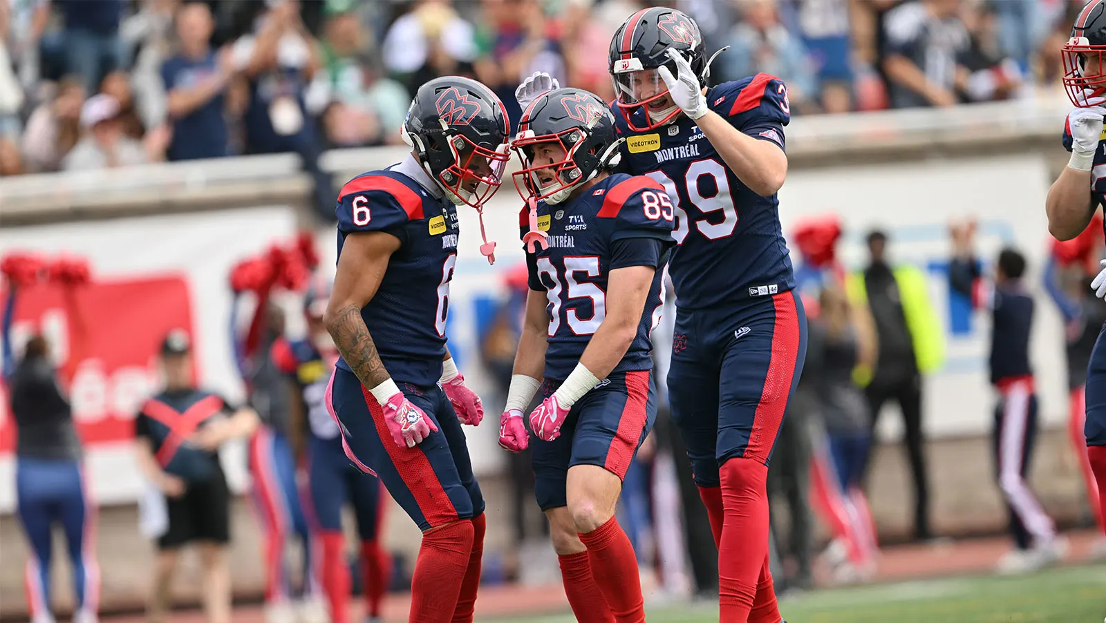Les Alouettes battent facilement les Roughriders lors de l'Action de grâce
