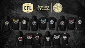 The CFL, The Tragically Hip, Province of Canada launch exclusive limited-edition apparel collection