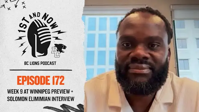 1ST AND NOW | SOLOMON ELIMIMIAN STOPS BY, PLUS WE TALK SALTER & BOMBER BATTLE
