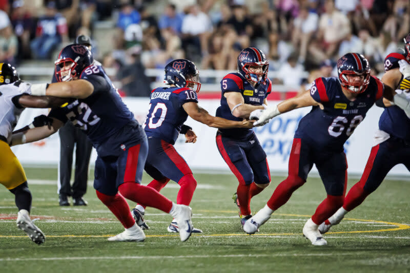 Davis Alexander and Travis Theis Named Among CFL Top Performers of July