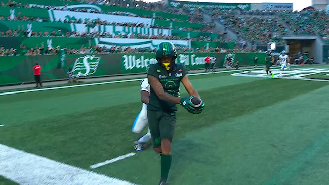KeeSean Johnson keeps things CLOSE for the Roughriders