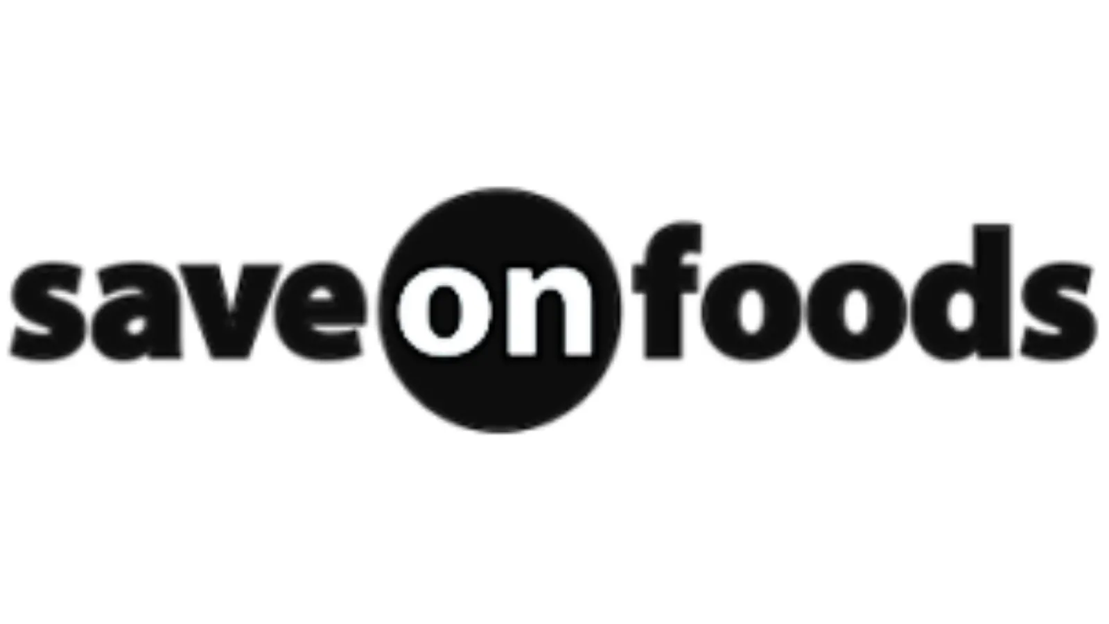 Save on Foods - Black Logo