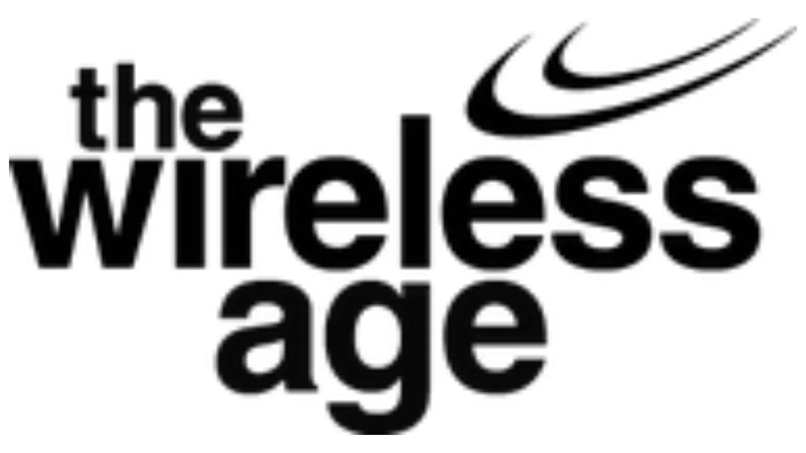 The Wireless Age - Black Logo