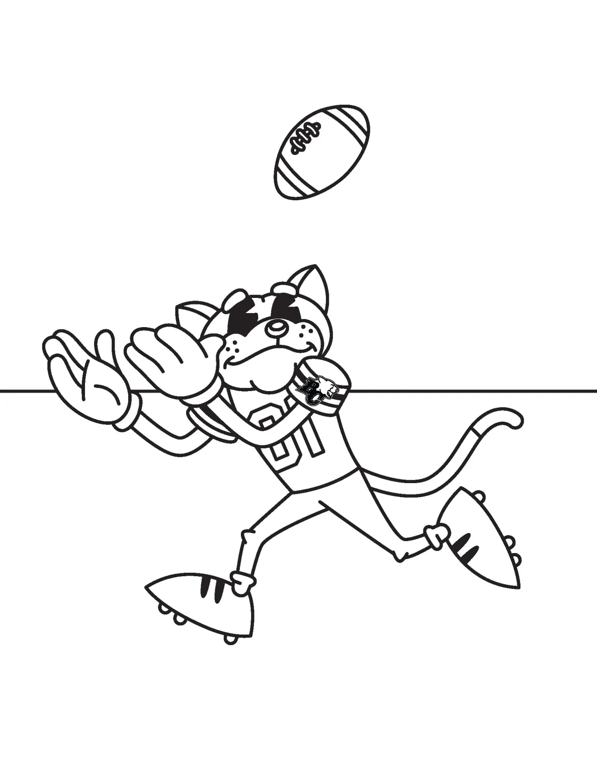 BC Lions Colouring Sheet - Image 6