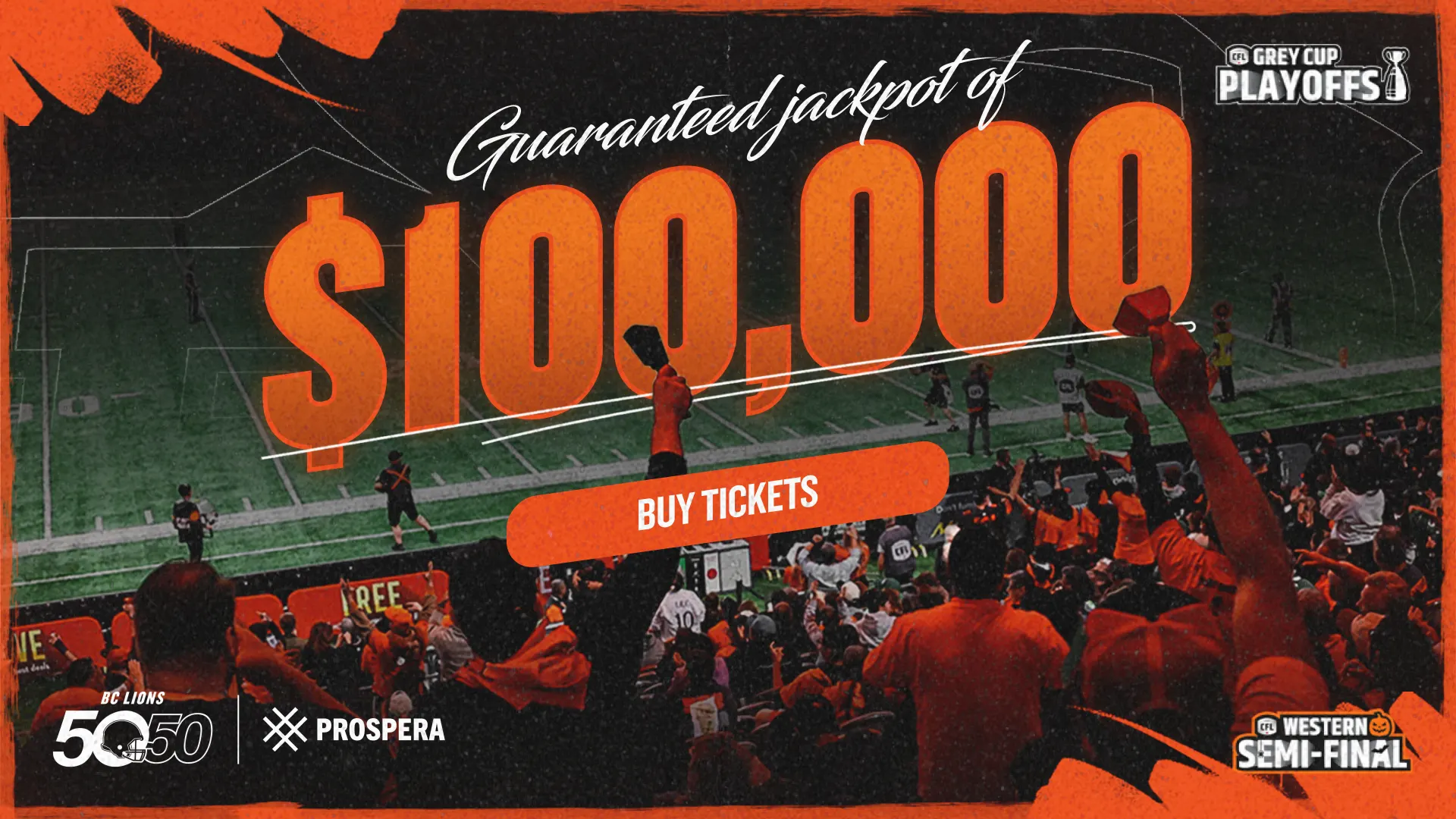 100k 50/50 October 31