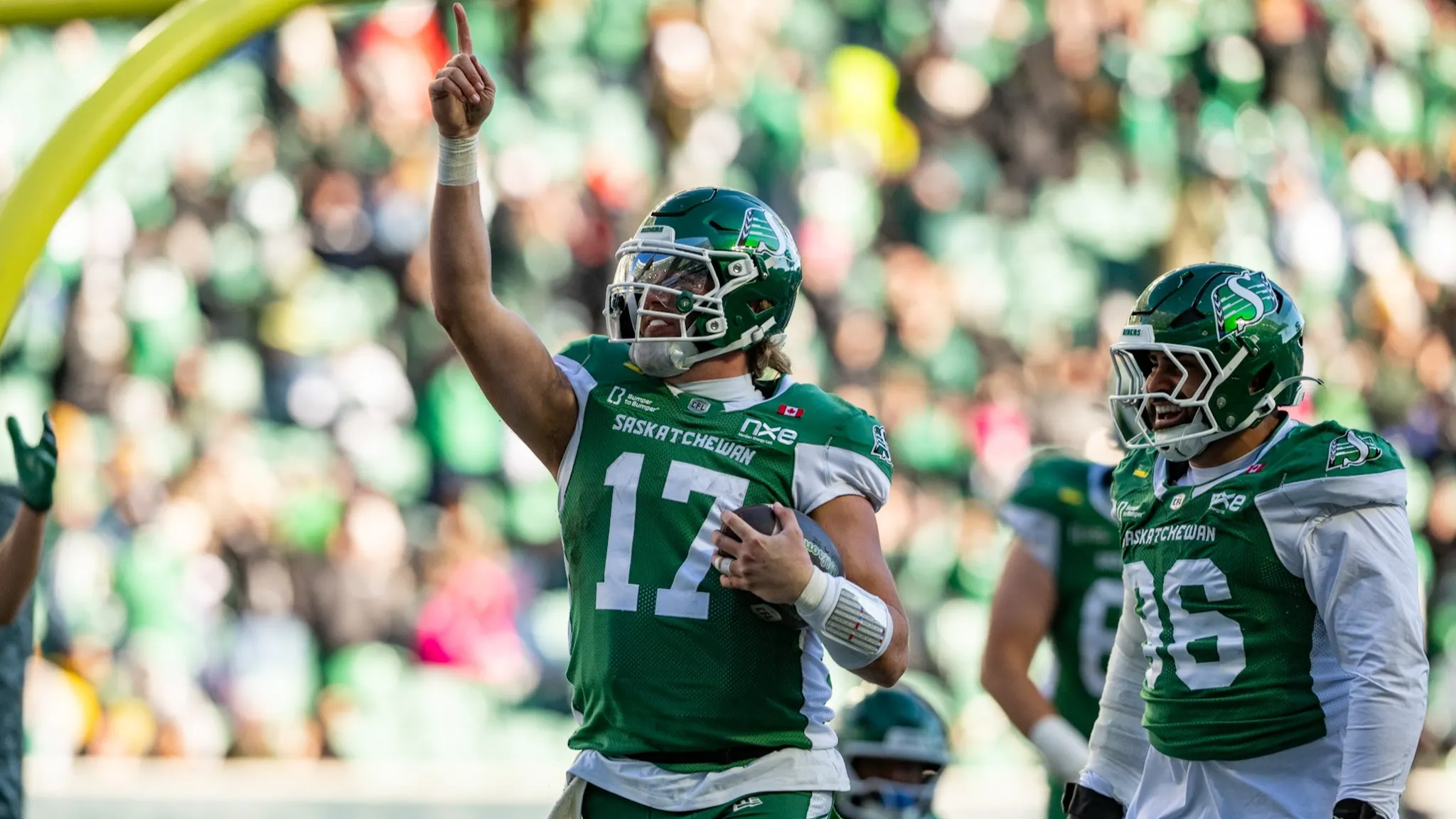 17 for 17! Stevens sets Roughriders’ rushing TDs record