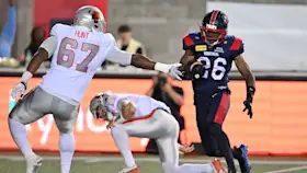 Les Alouettes gagnants, malgré une performance en deux temps