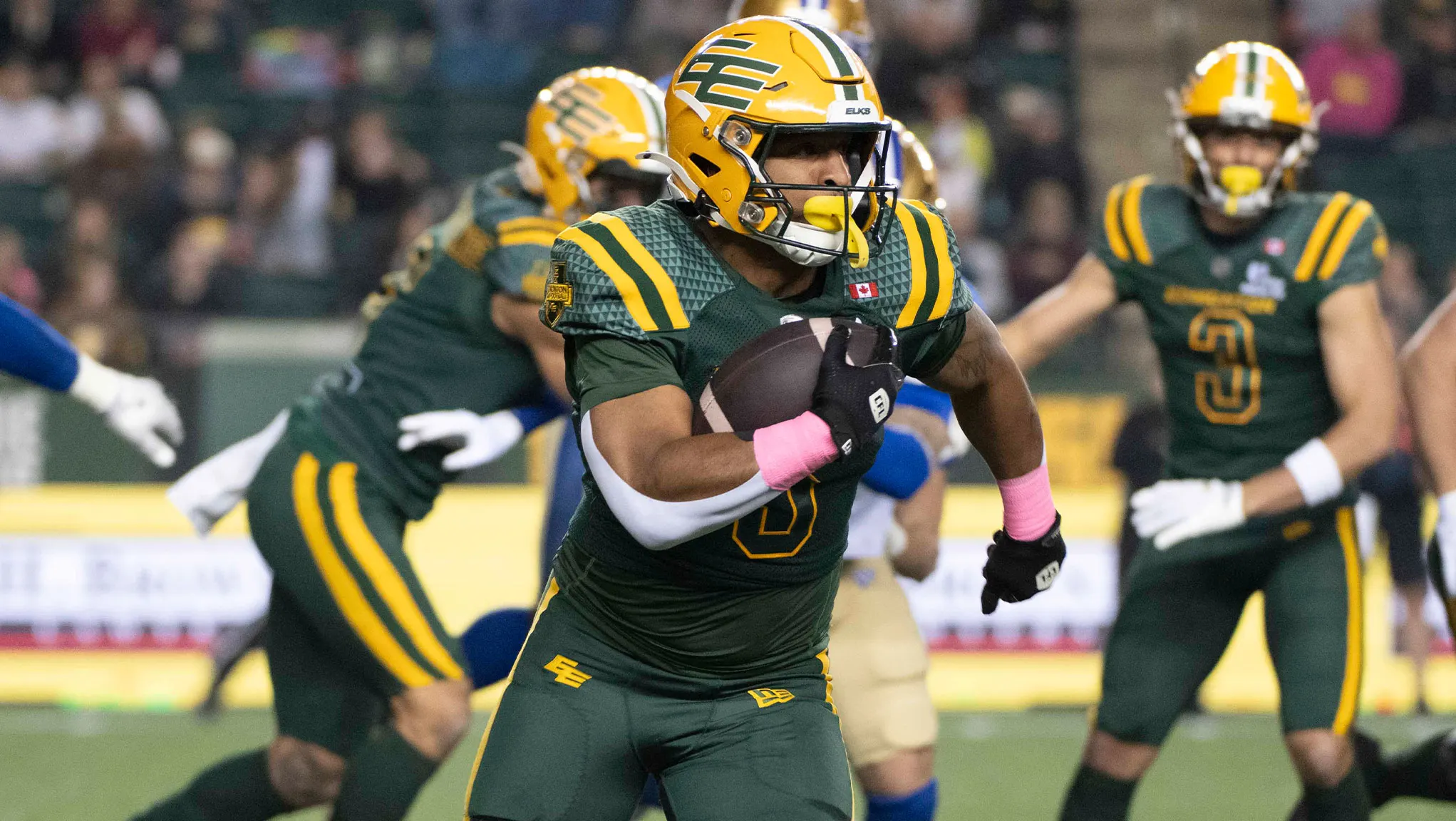 Elks clinch West Division crown with win over Bombers