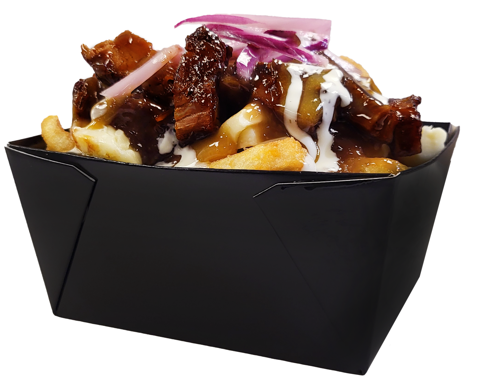 The REDBLACKS Timber Pile Brisket Poutine