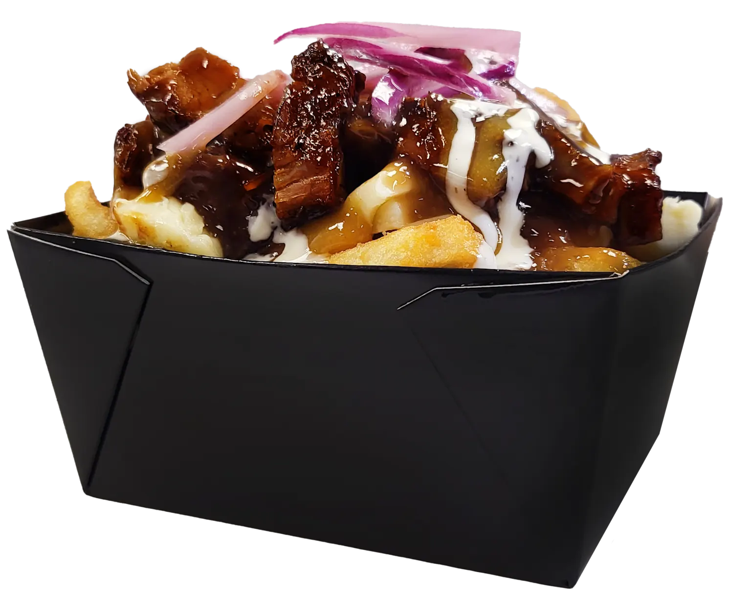 The REDBLACKS Timber Pile Brisket Poutine