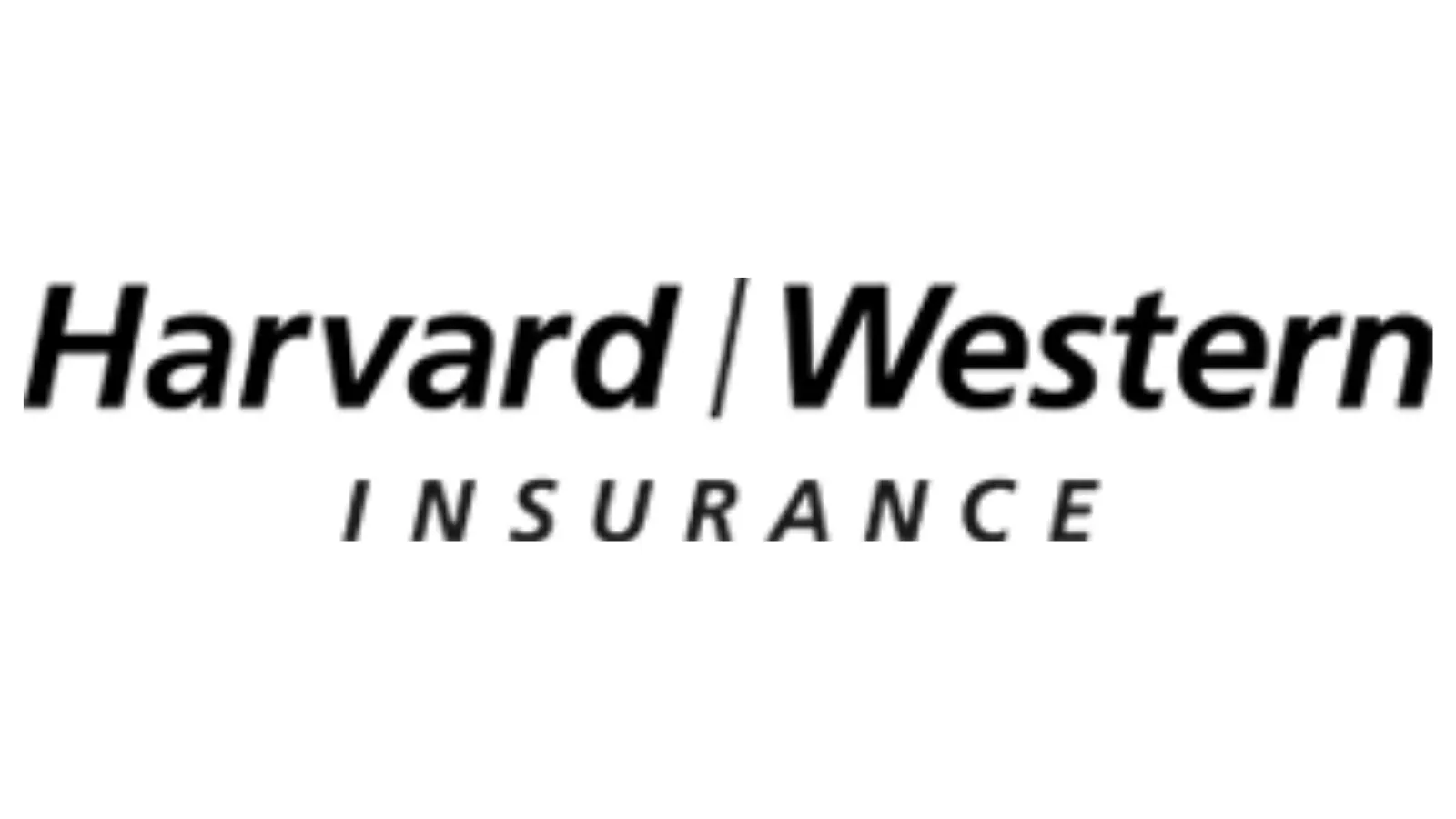 Harvard Western Insurance - Black Logo