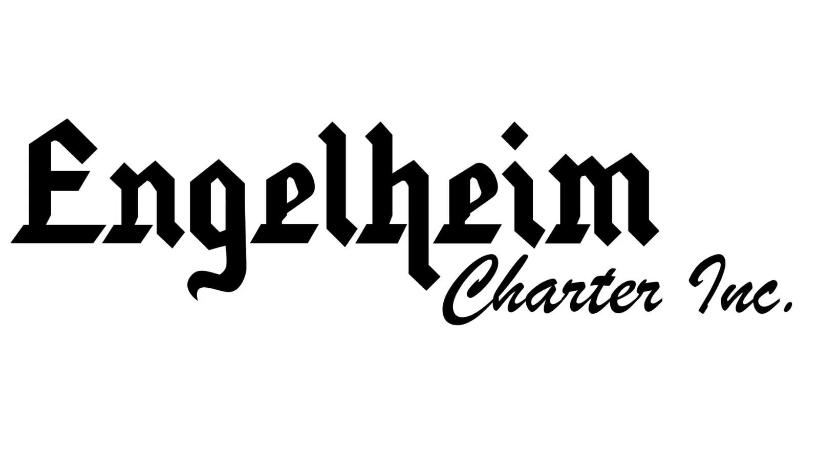 Engelheim Charter Inc. - Black Logo