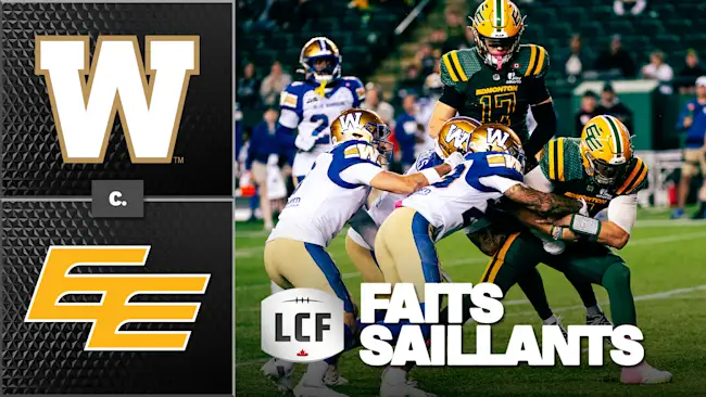 Semaine 20 : Edmonton 35, Winnipeg 27