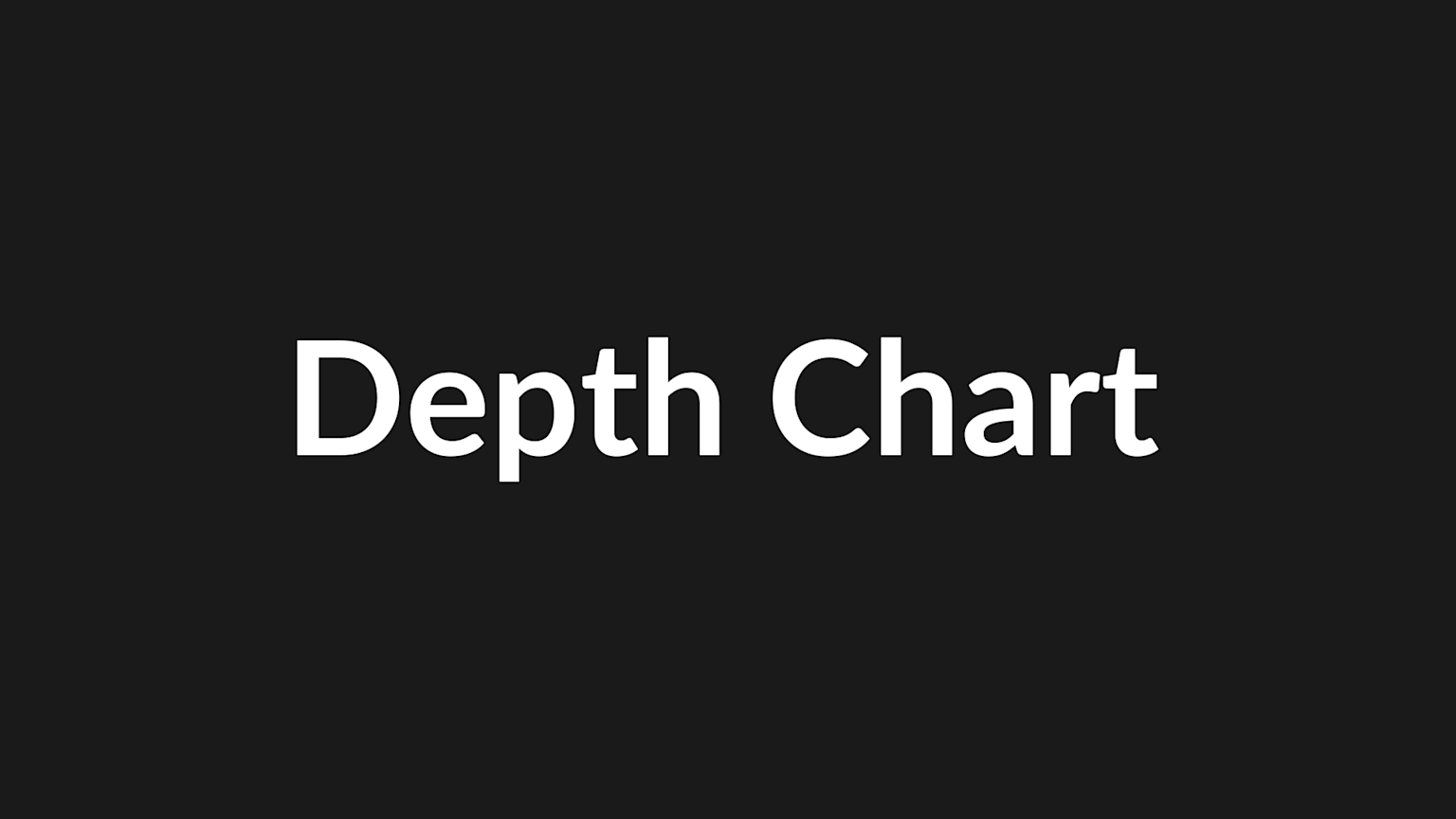 Depth Chart Placeholder