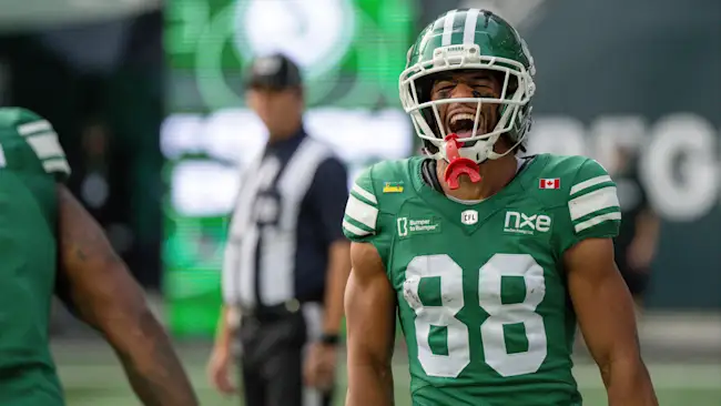Roughriders clinch playoff berth with comeback win