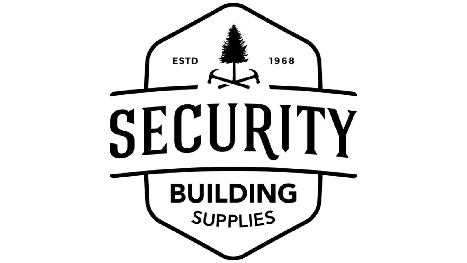 Security Building Supplies - Black Logo