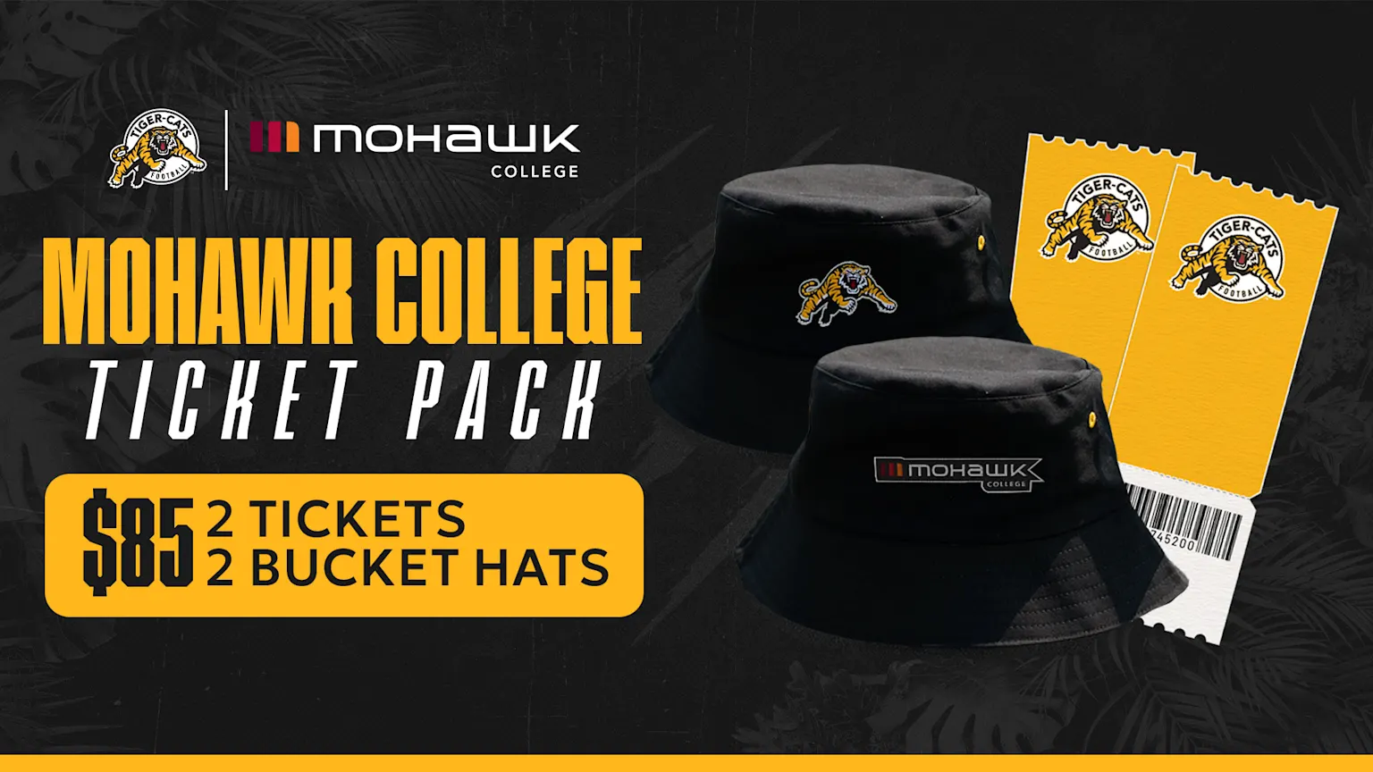 Mohawk College Sep 18, 2026 Ticket Pack
