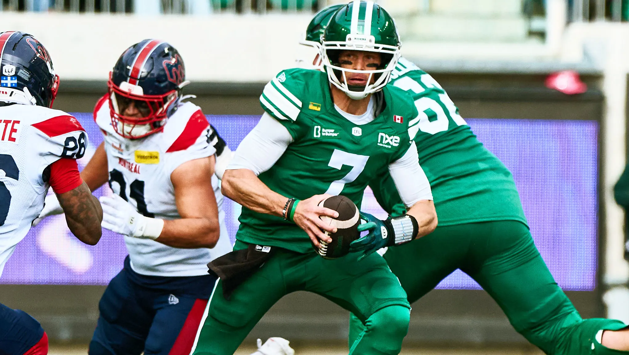 Riders complete late-game comeback to clinch playoff spot