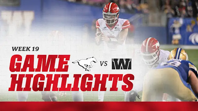 WEEK 19 FULL GAME HIGHLIGHTS | Calgary Stampeders vs Winnipeg Blue Bombers | 10.10.26