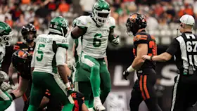 Roughriders’ Jameer Thurman is his own toughest critic