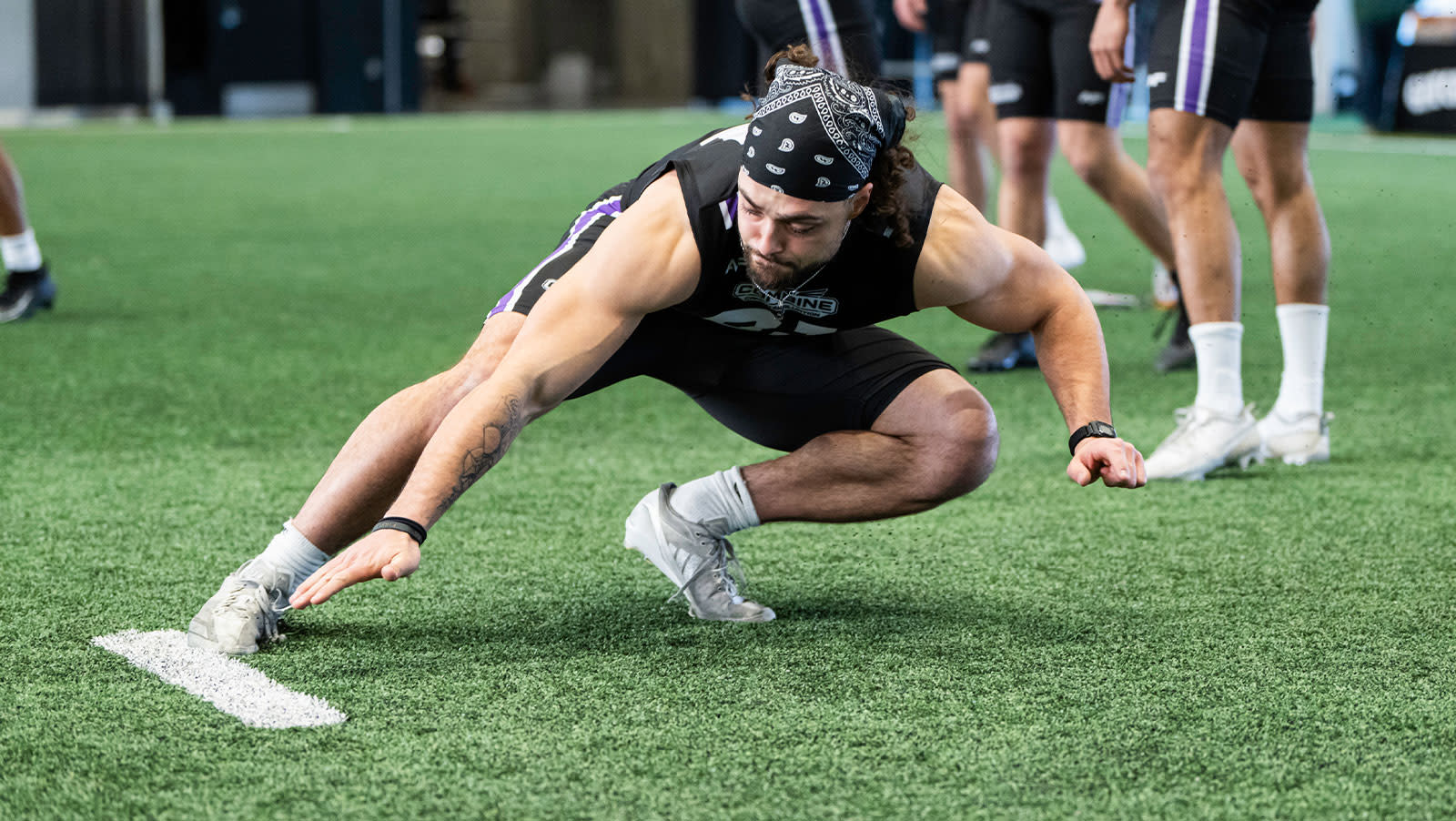 Le camp d’évaluation de la LCF 2027, présenté par Anytime Fitness, attribué à Calgary