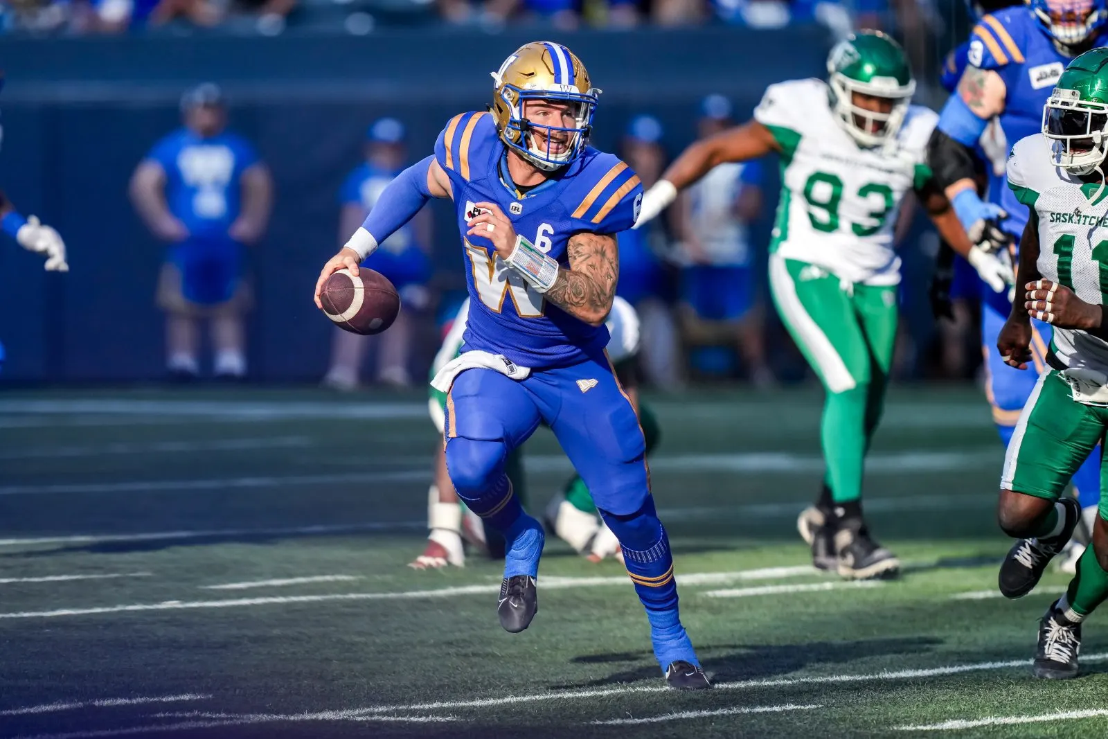 Blue Bombers acquire QB Dru Brown in trade with Ottawa