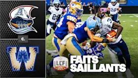 Semaine 17 : Toronto 30, Winnipeg 28