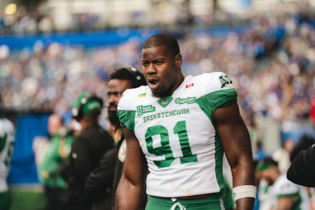 2025 Grey Cup Champion Aaron Patrick Returns To Roughriders