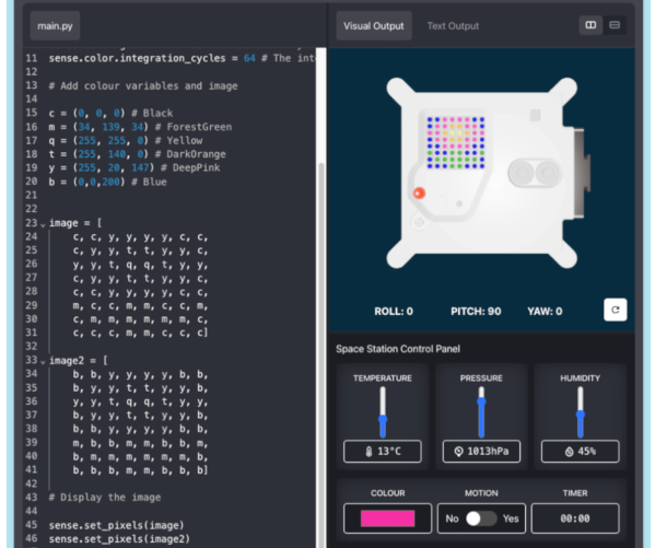 Screen grab of MZ starter project code error