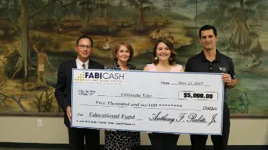 FABICash donates $5,000 to Native American Education