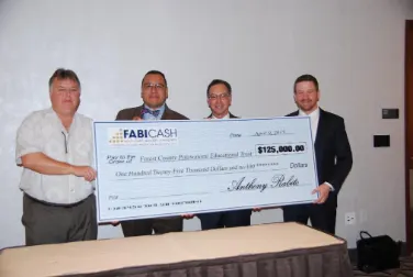 Potawatomi Hotel & Casino Press Release- April 9, 2015- FABICash Donates to Education Fund