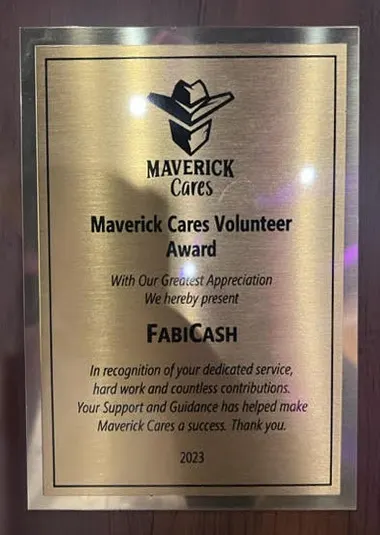 Maverick Plaque