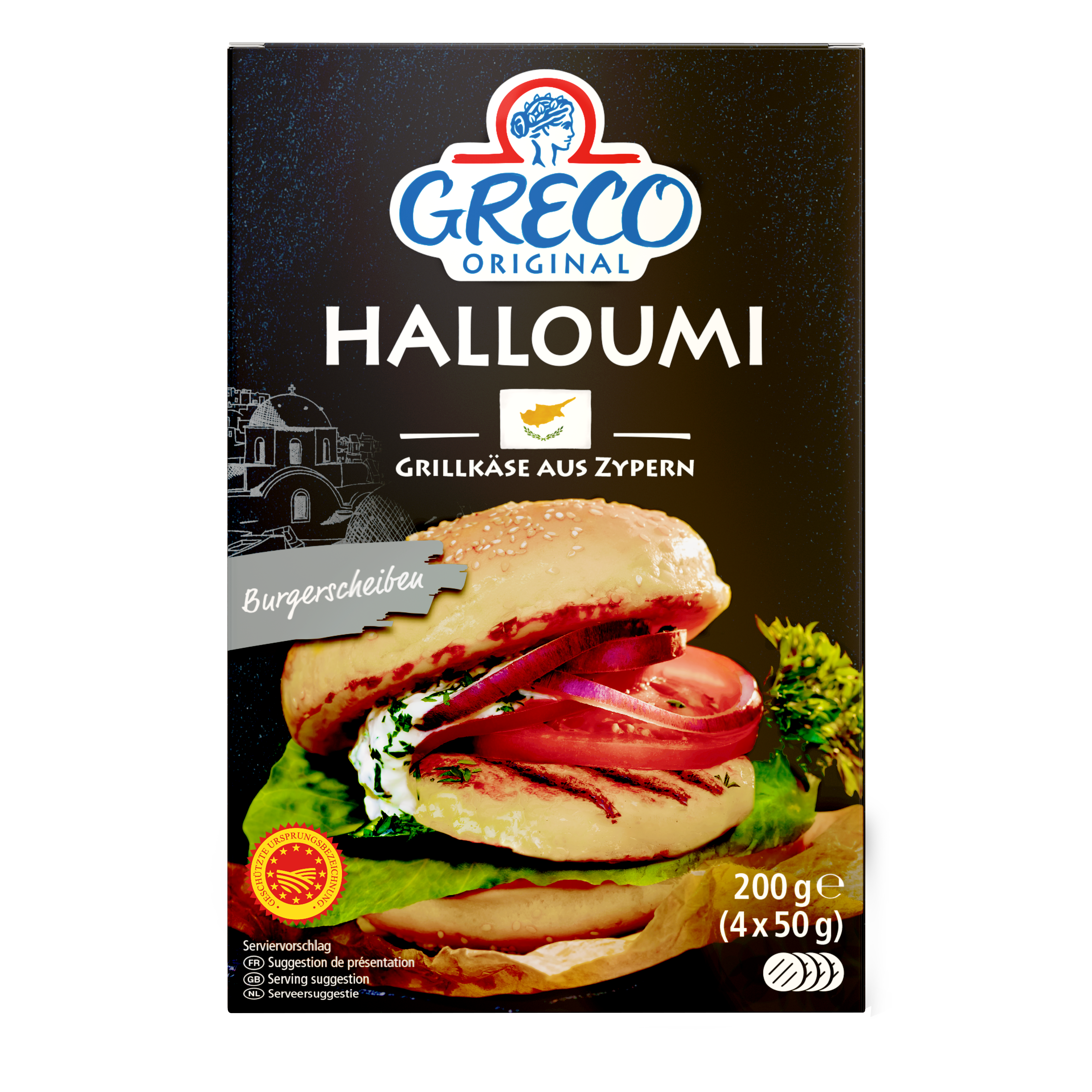 Halloumi Burgerscheiben
