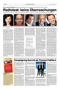 Campaigning Summit als Themen-Plattform