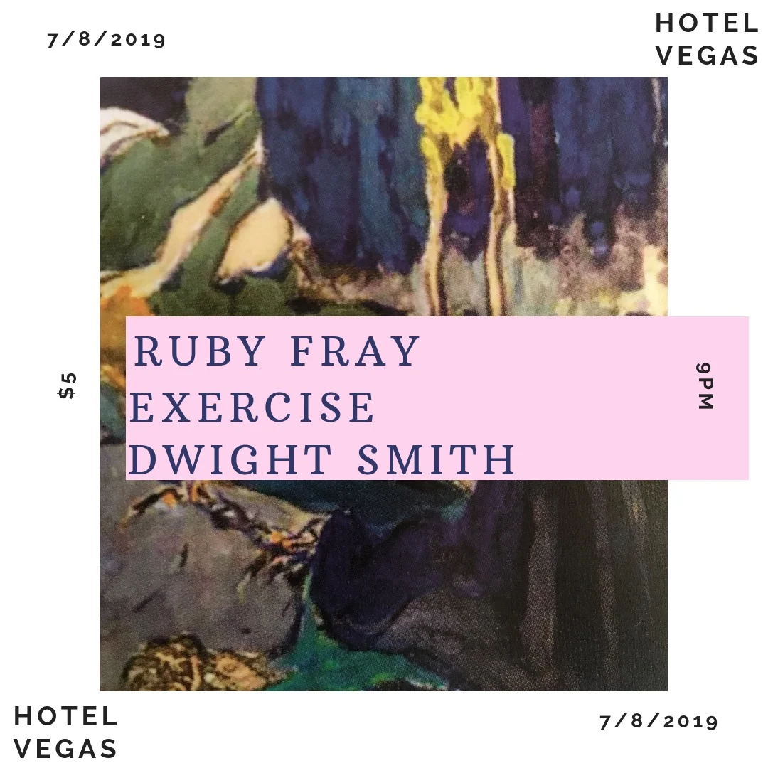Ruby Fray, Dwight Smith, Exercise at Hotel Vegas