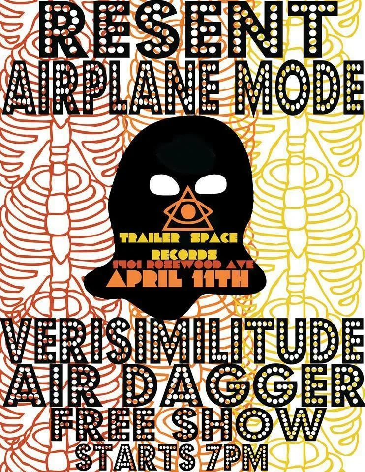 Resent, Airplane Mode, Verisimilitude, Air Dagger at Trailer Space Records