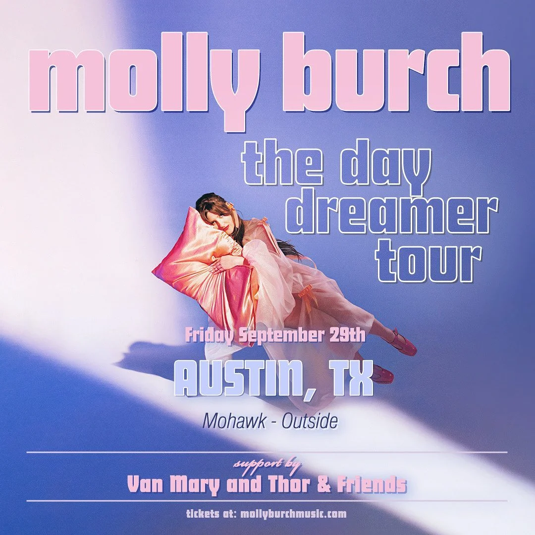 Molly Burch Album Release Show Flyer