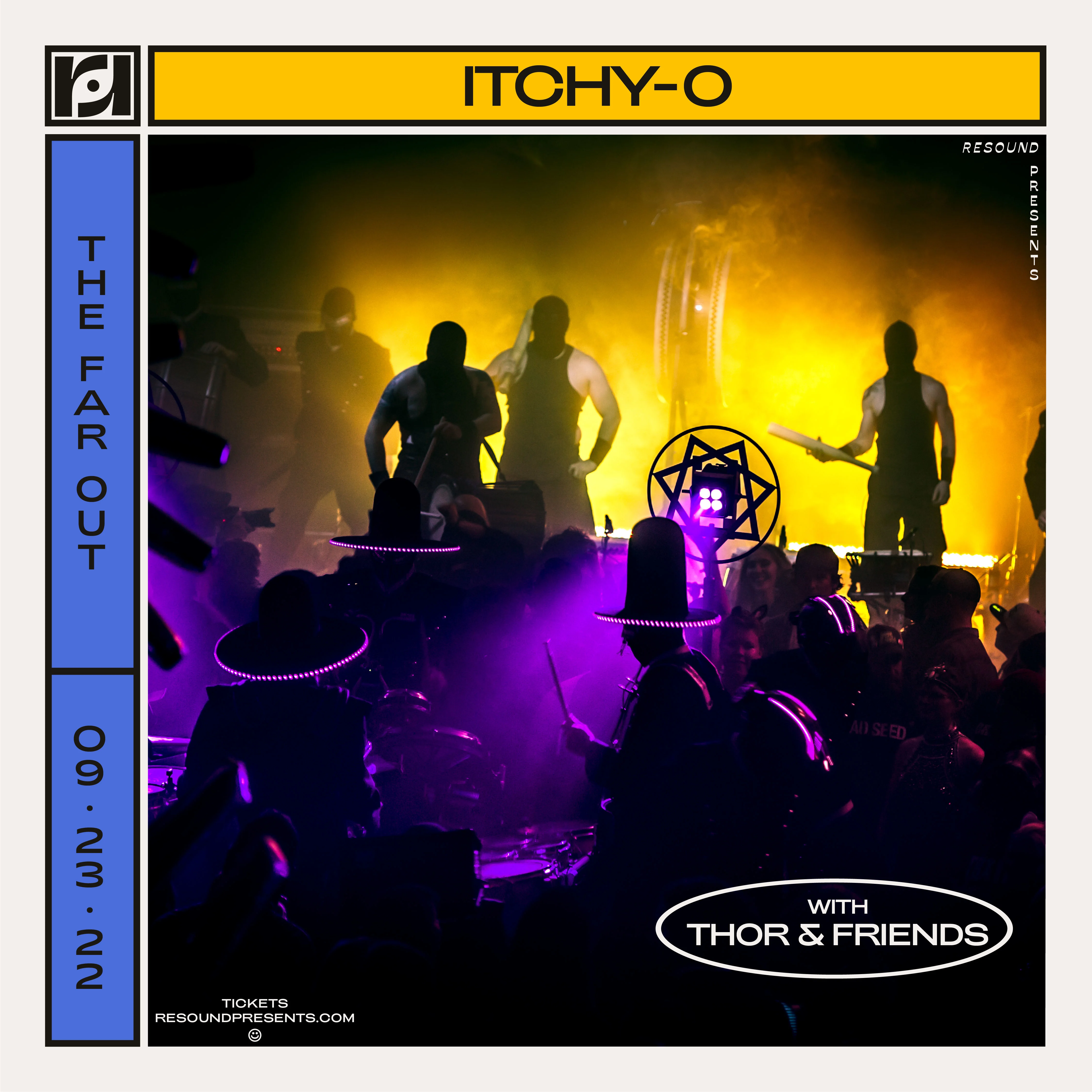 Itchy-O and Thor & Friends at the Far Out Lounge on September 23, 2022.