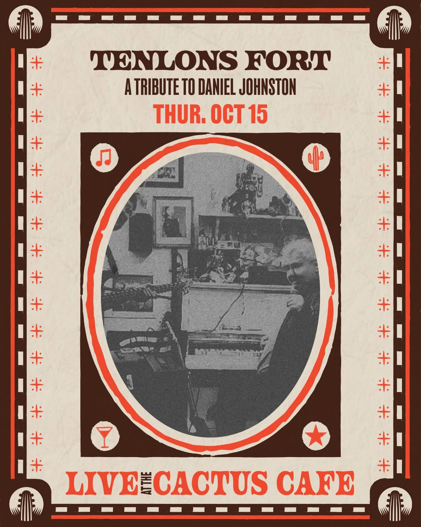 Don't Be Scared; a tribute to Daniel Johnson at the Cactus Cafe; October 15, 2026