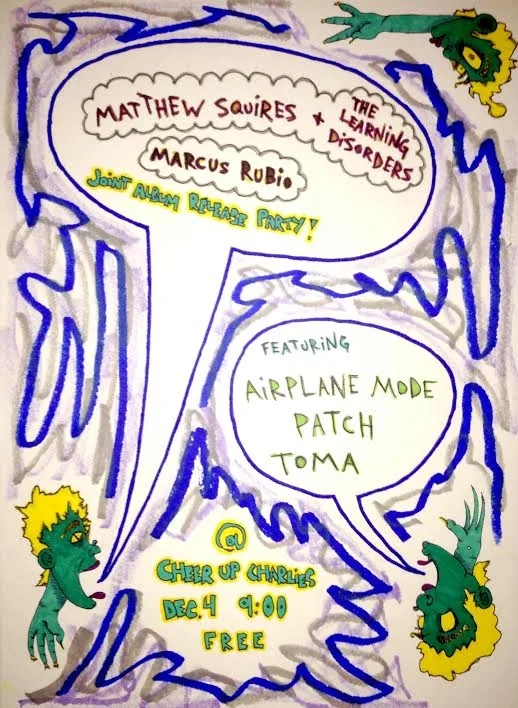 Matthew Squires and the Learning Disorders / Marcus Rubio Joint Album Release